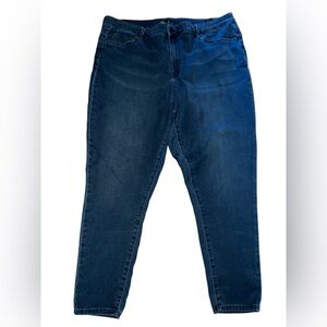 Seven7 Super Soft Straight Leg Jeans Plus Size 22W